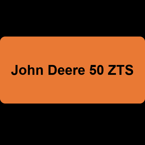 John Deere 50 ZTS